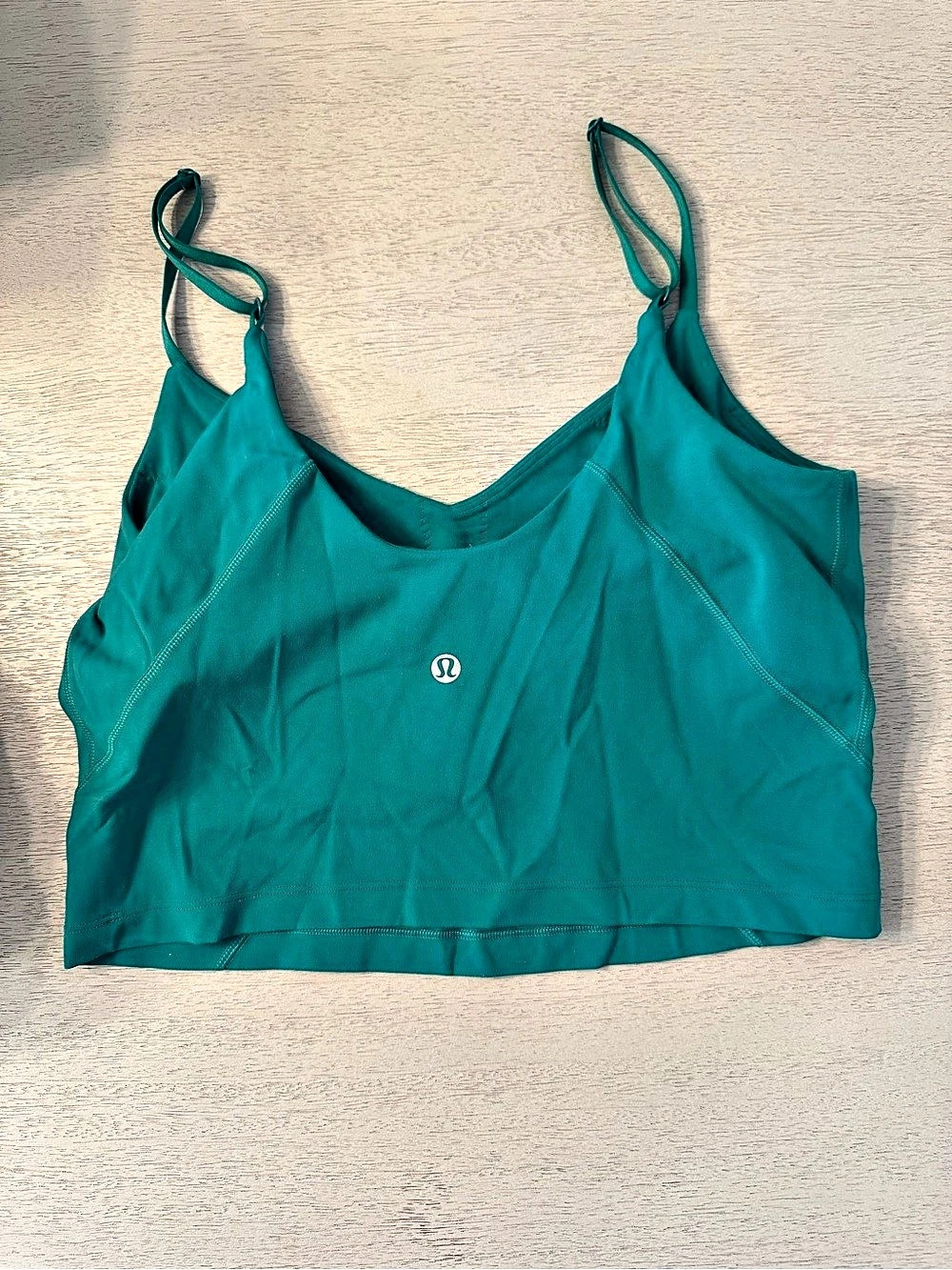 lululemon Green Strappy Tank Top Like New